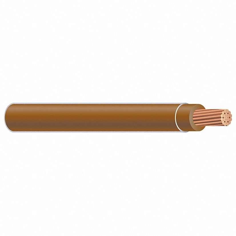 Copper THHN 2 AWG BROWN